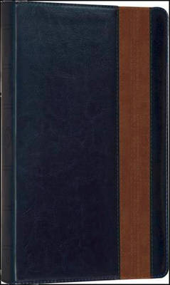 Holy Bible: English Standard Version (ESV) Anglicised Navy/Tan Thinline Edition