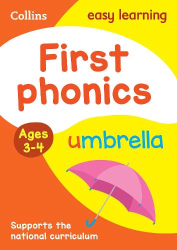 First Phonics Ages 3-4 by Collins Easy Learning