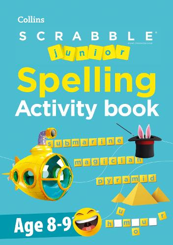 SCRABBLE™ Junior Spelling Activity Book Age 8-9