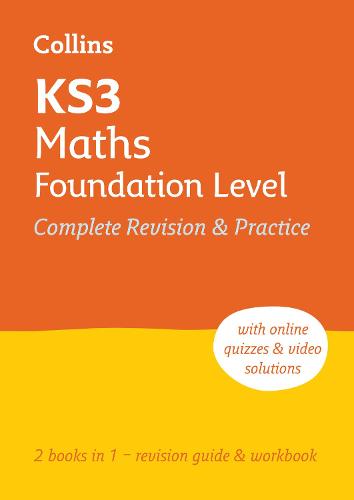 KS3 Maths Foundation Level All-in-One Complete Revision and Practice by Collins KS3