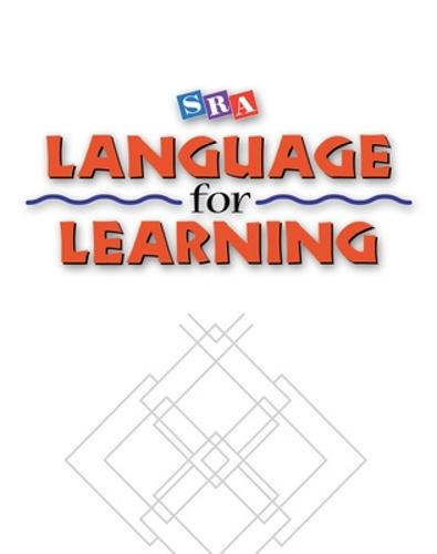Language for Learning, Behavioral Objectives Booklet