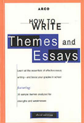 How to Write Themes and Essays
