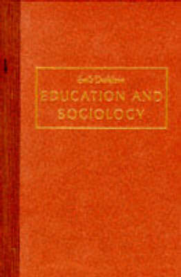Education and Sociology