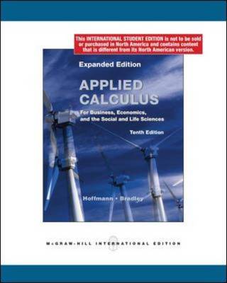 Applied Calculus for Business, Economics, and the Social and Life Sciences