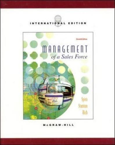 Management of a Sales Force