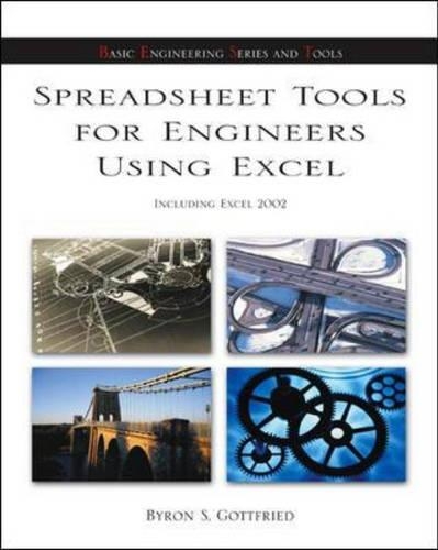 Spreadsheet Tools for Engineers