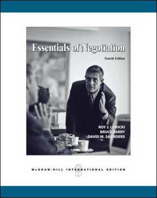 Essentials of Negotiation