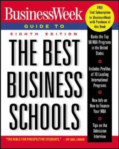 "BusinessWeek's" Guide to the Best Business Schools