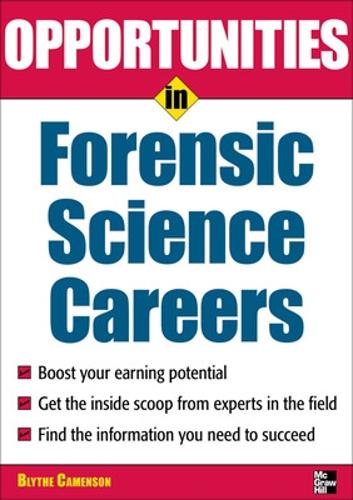 Opportunities in Forensic Science