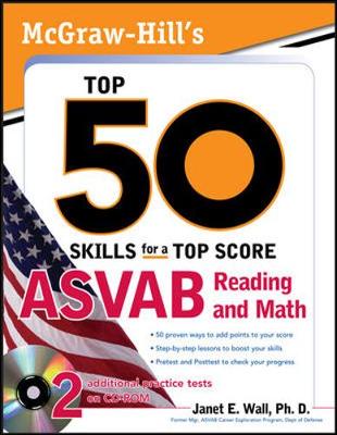 McGraw-Hill's Top 50 Reading and Math Skills for ASVAB Success