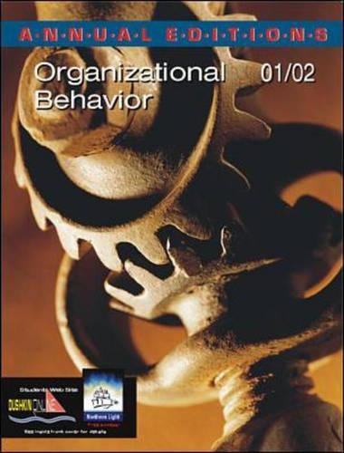 Organizational Behavior