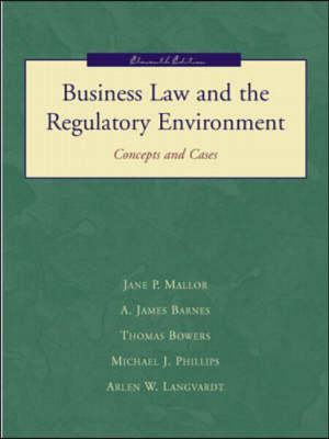 Business Law and the Regulatory Environment