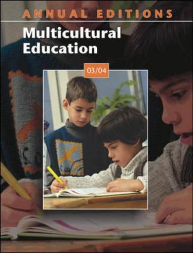 Annual Editions: Multicultural Education 03/04