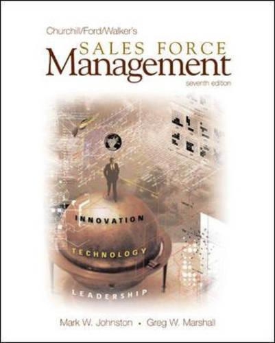 Sales Force Management