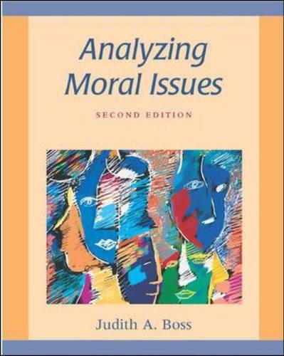Analyzing Moral Issues