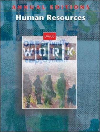 Human Resources 2004-2005