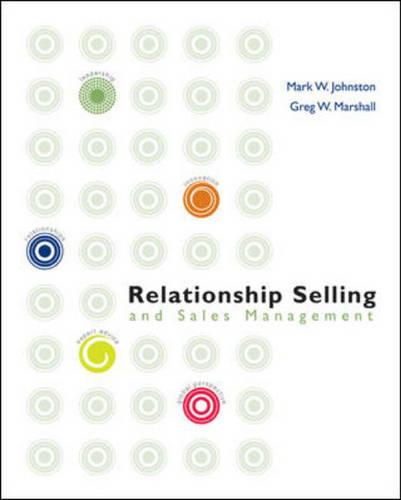 Relationship Selling and Sales Management w/ Act! Express CD-Rom