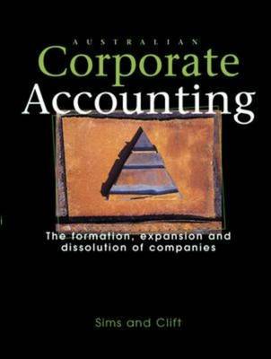Australian Corporate Accounting