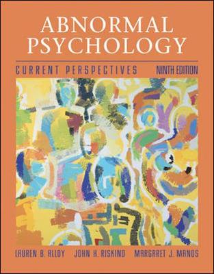 Abnormal Psychology: Current Perspectives