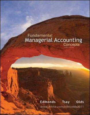 Fundamental Managerial Accounting Concepts with Connect Plus