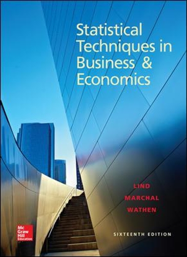 Statistical Techniques in Business and Economics