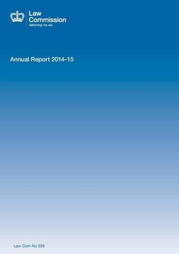 The Law Commission annual report 2014-15