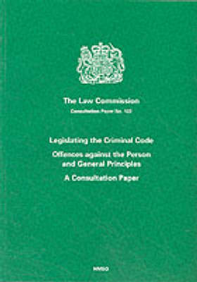 Legislating the criminal code
