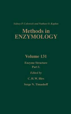 Enzyme Structure, Part L: Volume 131