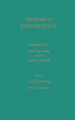 RNA Processing Part B: Volume 181