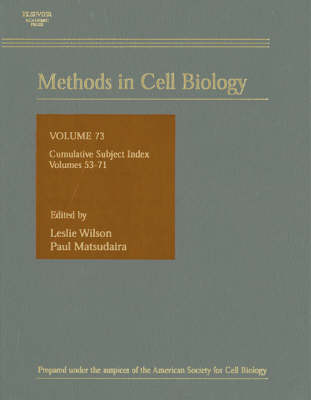 Cumulative Index, Volumes Volume 73