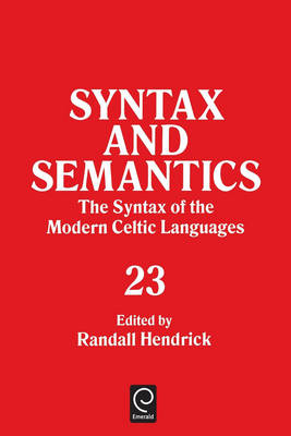The Syntax of the Modern Celtic Languages