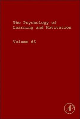 Psychology of Learning and Motivation Volume 63