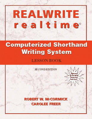 REALWRITE/realtime Computerized Shorthand Writing