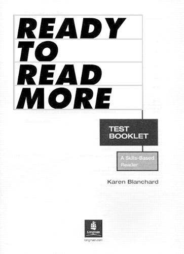 Ready to Read More, Test Booklet