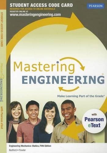 Mastering Engineering with Pearson eText -- Access Card -- for Engineering Mechanics