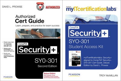 CompTIA Security+ SY0-301 Cert Guide with MyITCertificationLab Bundle