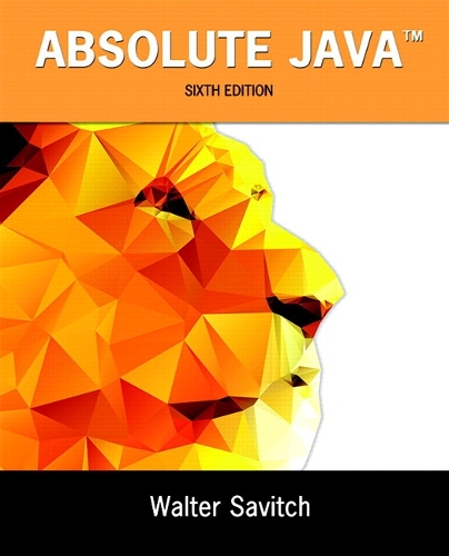 Absolute Java Plus MyLab Programming with Pearson eText  --  Access Card Package