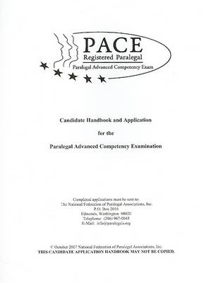 PACE Candidates Application/Handbook