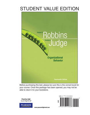Student Value Edition for Organizational Behavior