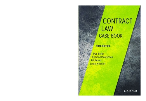 Contract Law Casebook