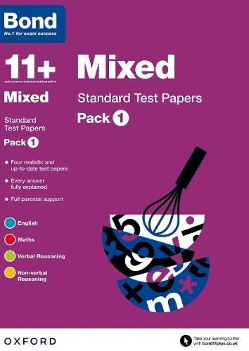 Bond 11+: Mixed: Standard Test Papers