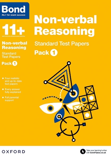 Bond 11+: Non-verbal Reasoning: Standard Test Papers: Ready for the 2026 exam (for GL Assessment & other 11 plus exams)
