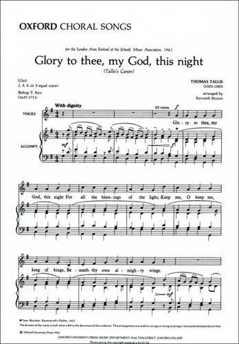 Glory to Thee my God this night