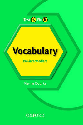 Test It Fix It English Vocabulary Pre-Intermediate