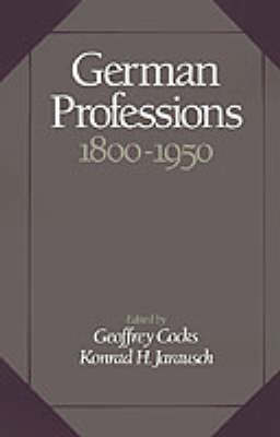 German Professions, 1800-1950