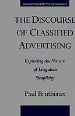 The Discourse of Classified Advertising