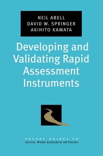 Developing and Validating Rapid Assessment Instruments