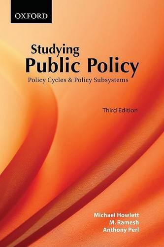 Studying Public Policy