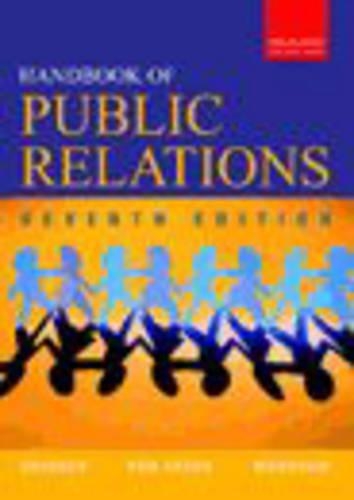 Handbook of Public Relations