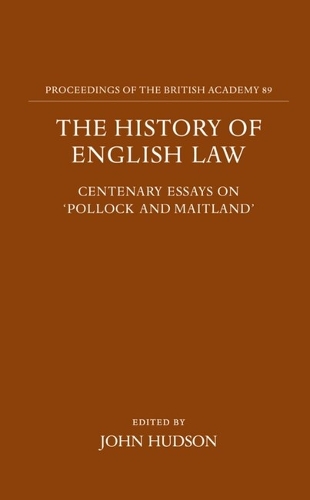 The History of English Law